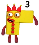 Three (character) | Numberblocks Wiki | Fandom