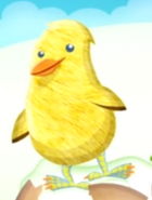A young chick as it appears in Hen.