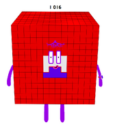 JingzheChina's 1016: She is 8x127 and she is a hollowed cube. She loves the song I've Never Been to Me.