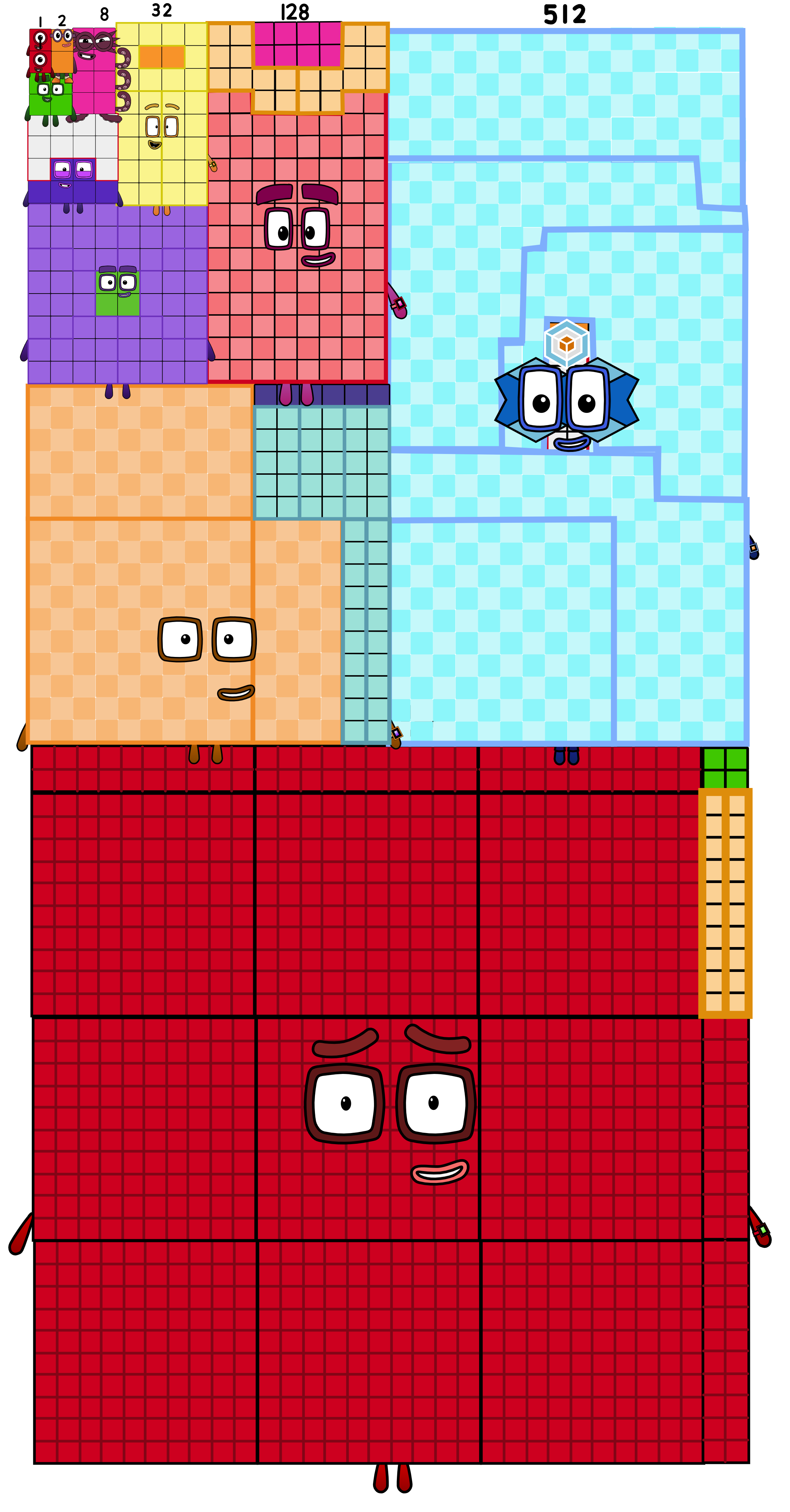 Block.B skoolooks ドール ライブフォト blockb ぶらび numberblocks square club from 1 to 100 numberblocks toys