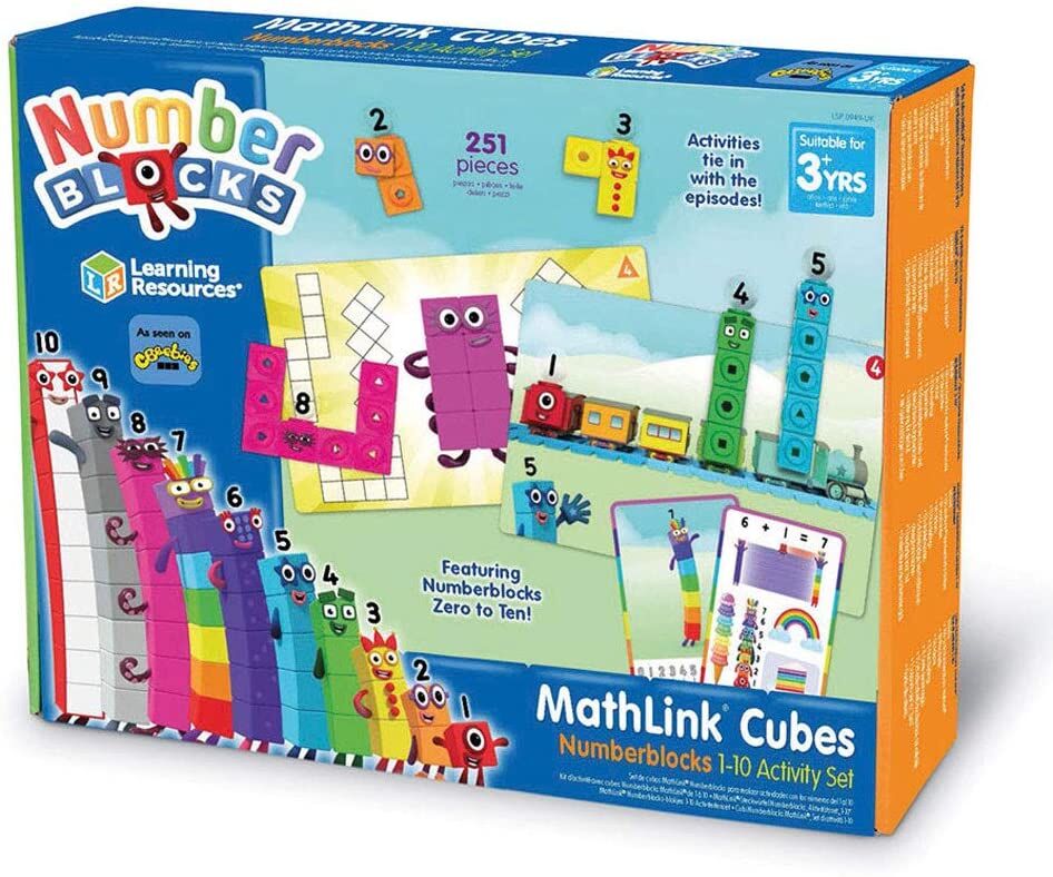 Merchandise/Numberblocks Mathlink Cubes Activity Set