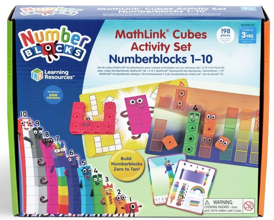 Merchandise Numberblocks Mathlink Cubes Activity Set Numberblocks merchandise-numberblocks-mathlink-cubes-activity-set-numberblocks