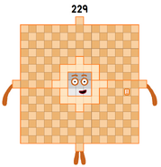 JingzheChina's 229: He is a prime number, and also a pattern club finder. He finds he is a square with spikes, just like 29 and 53.