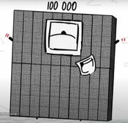 One Hundred Thousand's design in the storyboard for One Thousand and One.