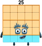 Two Tens and Five Low / Square (5x5)