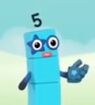 Let me tell you a story. Once upon a time, there was a blue five-block creature who broke the fourth wall.