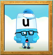 U
