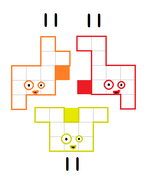 JingzheChina's Thirty-Three splitted into three Eleven's in different colors