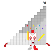 JingzheChina's 2nd design of 91, whose arrangement tells that nine steps and One makes a bigger step.