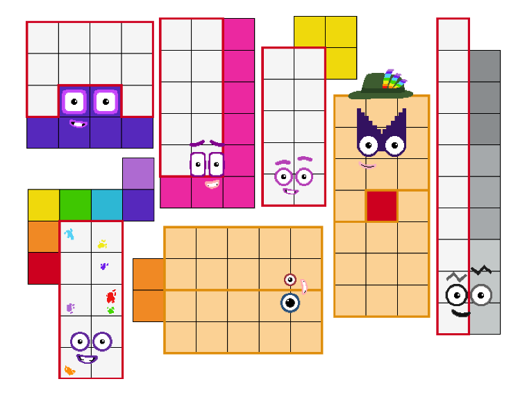 Numberblocks Printables