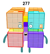 JingzheChina's 277: She is a prime number and a "cube minus conduit frame" like 83. She also likes to bite since she is the 59th prime.