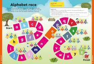 The Alphabet Race page.