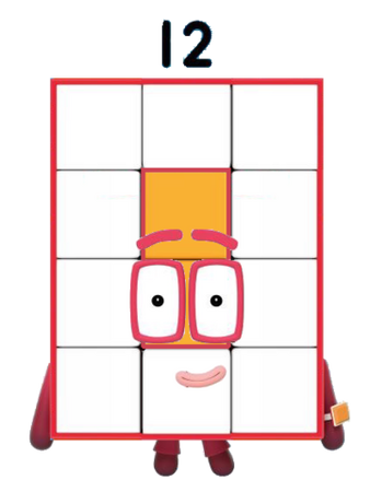 Twelve (character), Numberblocks Wiki