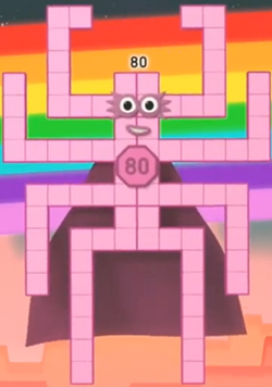 Eighty, Numberblocks Wiki