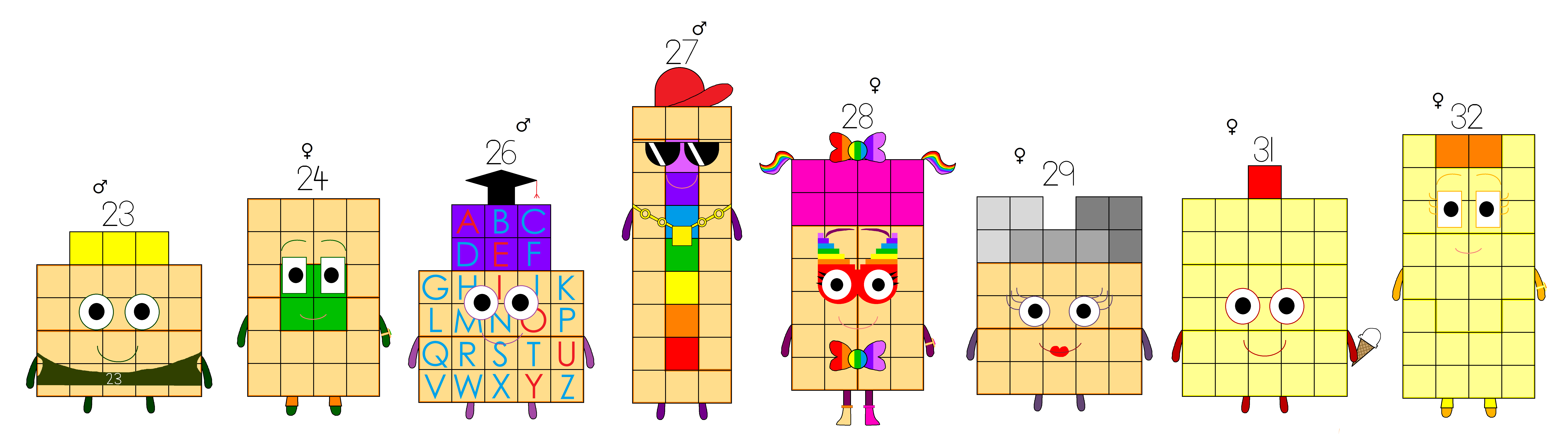Official Colourblocks Band but its EXTREME COLOR BLOCKS BAND 5 