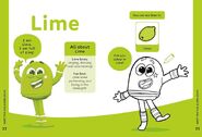 Lime's character page.