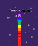 JingzheChina's One Billion and Seven: He is a tremendous prime! One day when all numberblocks were forced to arrange in rectangle/cuboid, he had to stand tall and stick himself into the deep and endless universe.