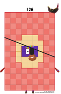 ThatGuy30722's 126: He loves puzzles, riddles, and treasure. He is an ultra rectangle that’s 7x18 and 9x14. He is based on Captain Hexbeard because he is also 6x21.