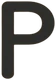 Capital P Letter S6