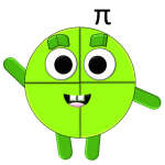 Arifmetix's design of Pi. "I'm.. a CIRCLE?!"