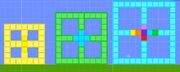Four-Holed Squares