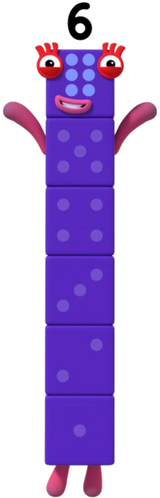 Six (character) | Numberblocks Wiki | Fandom
