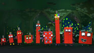 All red but not red enough. Notice the arms, legs and features? They are still colored. (This is a pre-finalized shot.)