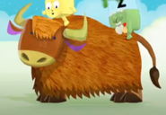 A yak as it appears in Zap.