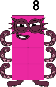 Eight, Numberblocks Scratch Wiki