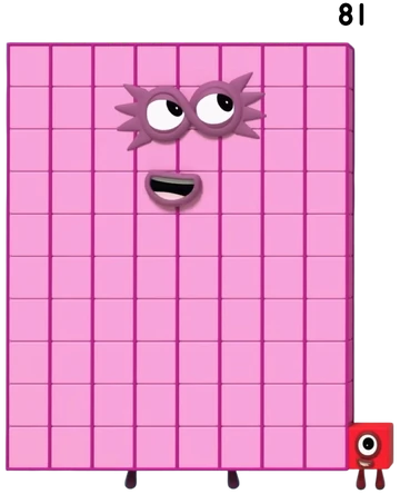 Eighty-One | Numberblocks Wiki | Fandom