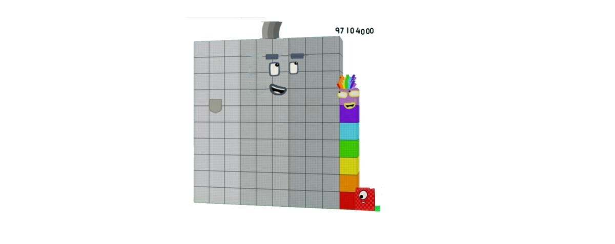 ピアス Numbering nine thousand one hundred two N21PE05SVF One hundred thousand and eight hundred | Numberblocks Wiki