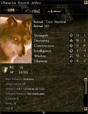 The Animal Companion in question.