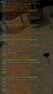 Deflect Arrows versus dart-throwing opponent