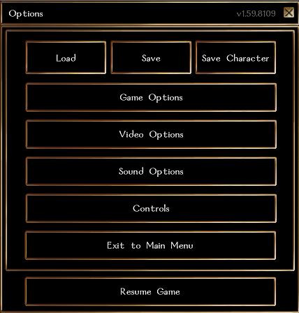 What is the In-Game Options Menu? 