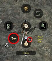 Horse menu location