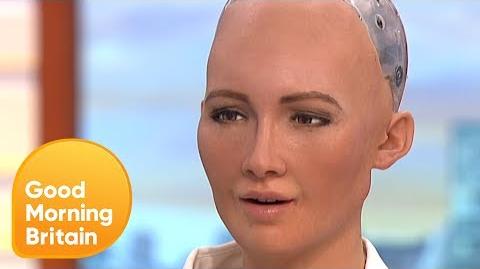 Humanoid Robot on GMB! Good Morning Britain