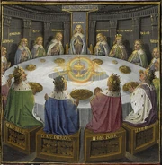 The  and kings of the  experiencing a vision of the 
