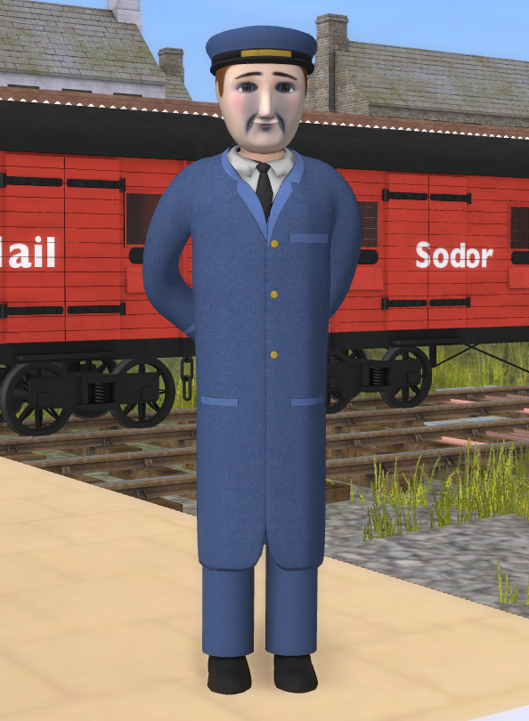 Thomas and friends station master sale