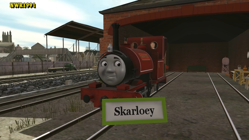 SudrianRails on X: Skarloey The Little Engine - Modelled & textured by me,  face by JamesBond005. Here's some news! Some friends & I have started a new  trainz content site, Sudrian Industries