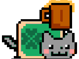 St. Patrick's Day Nyan Cat