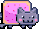 Cherry Blossom Nyan Cat