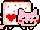 Valentine Nyan Cat