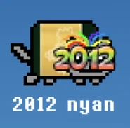 An Alt design that is a lot different in Nyan Cat: Lost in Space (app) and Flappy Nyan