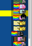 A glitch where there are 2 Pikanyan's