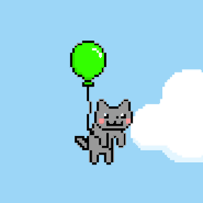 Nyan Balloon (Green)