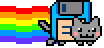 Nyan Floppy Disk on the "Pick a Flavor" menu.
