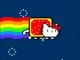 Hello Kitty Nyan Cat