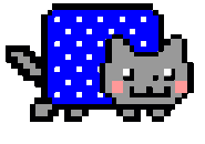 American Nyan Cat's gif on nyan.cat.