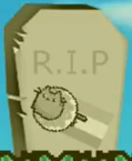 Donut Pusheen's grave