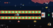 Somebody playing as Space Bear in Nyan Cat Adventure with a different design